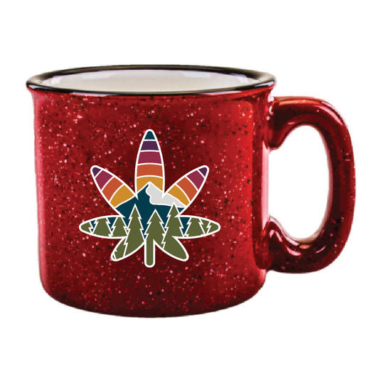 MJ Mountain Novelty Campfire Mug