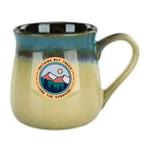 Nothing But The Trees & Sunshine Novelty Tavern Mug