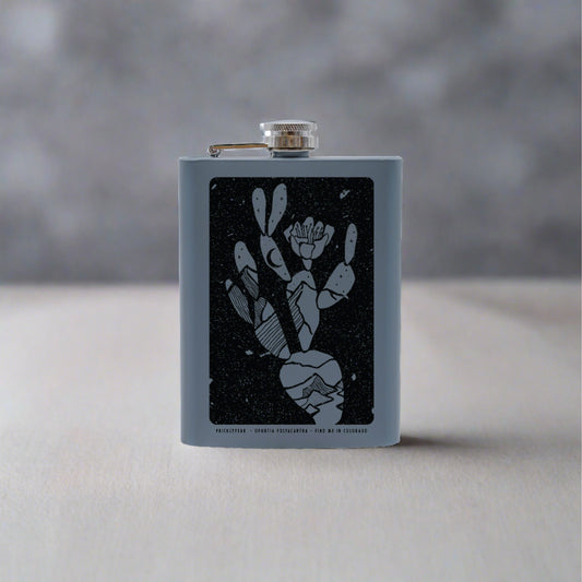 Colorado Cactus Hip Flask