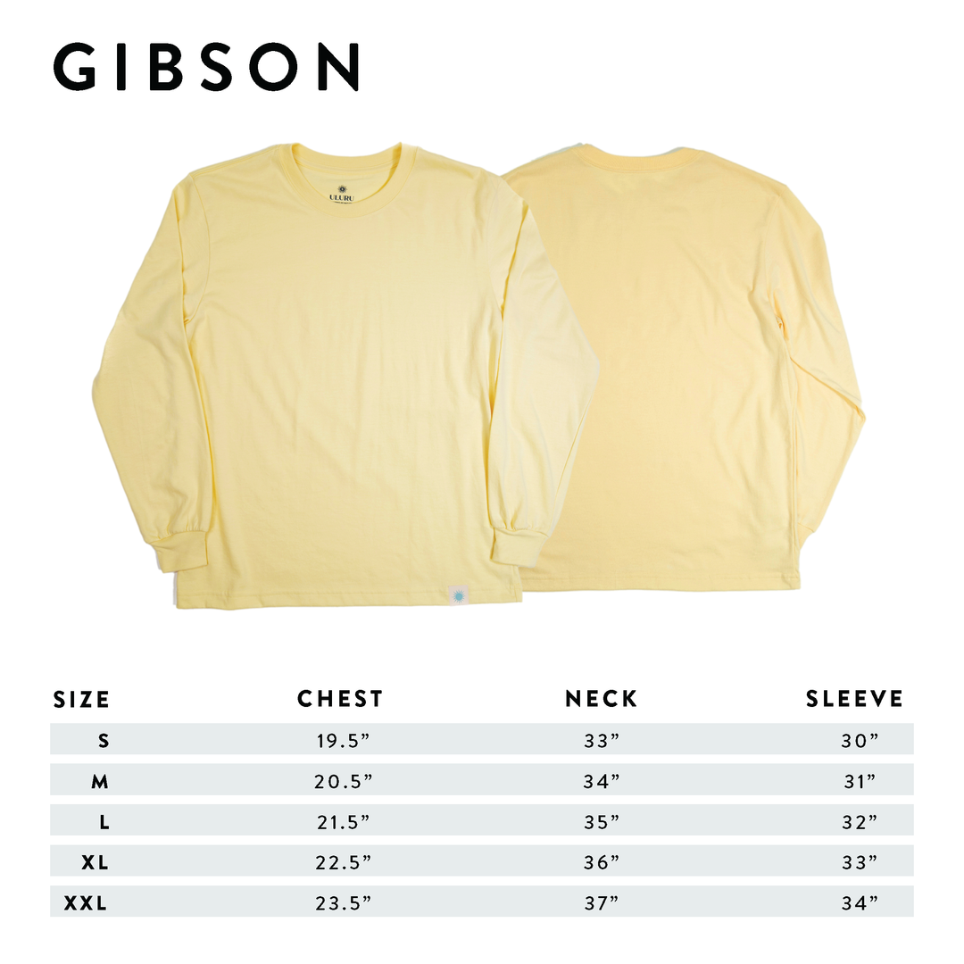 Long Sleeves Shirt Sizing | Gibson