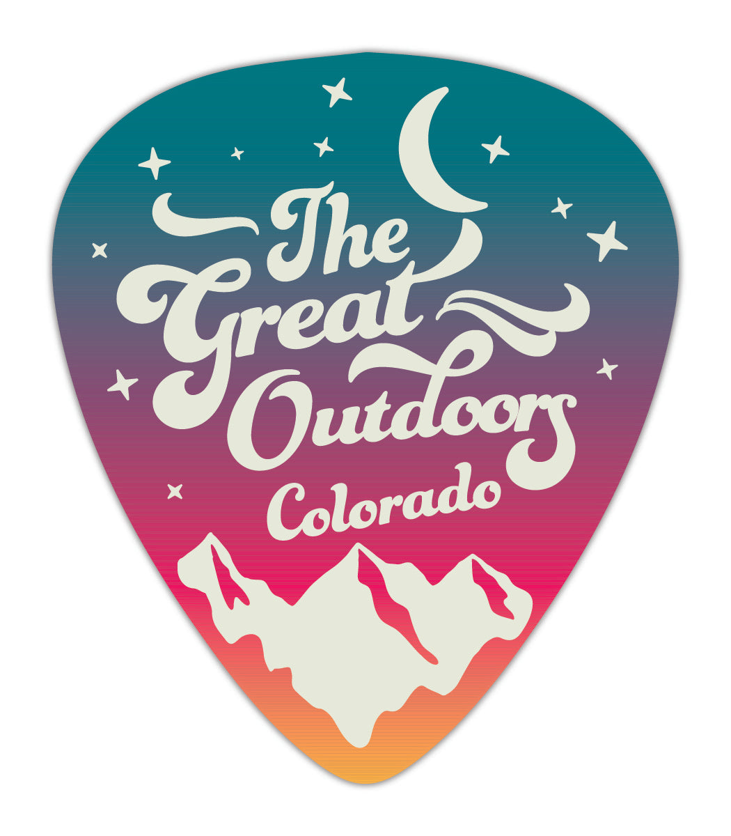The Great Outdoors Guitar Pick