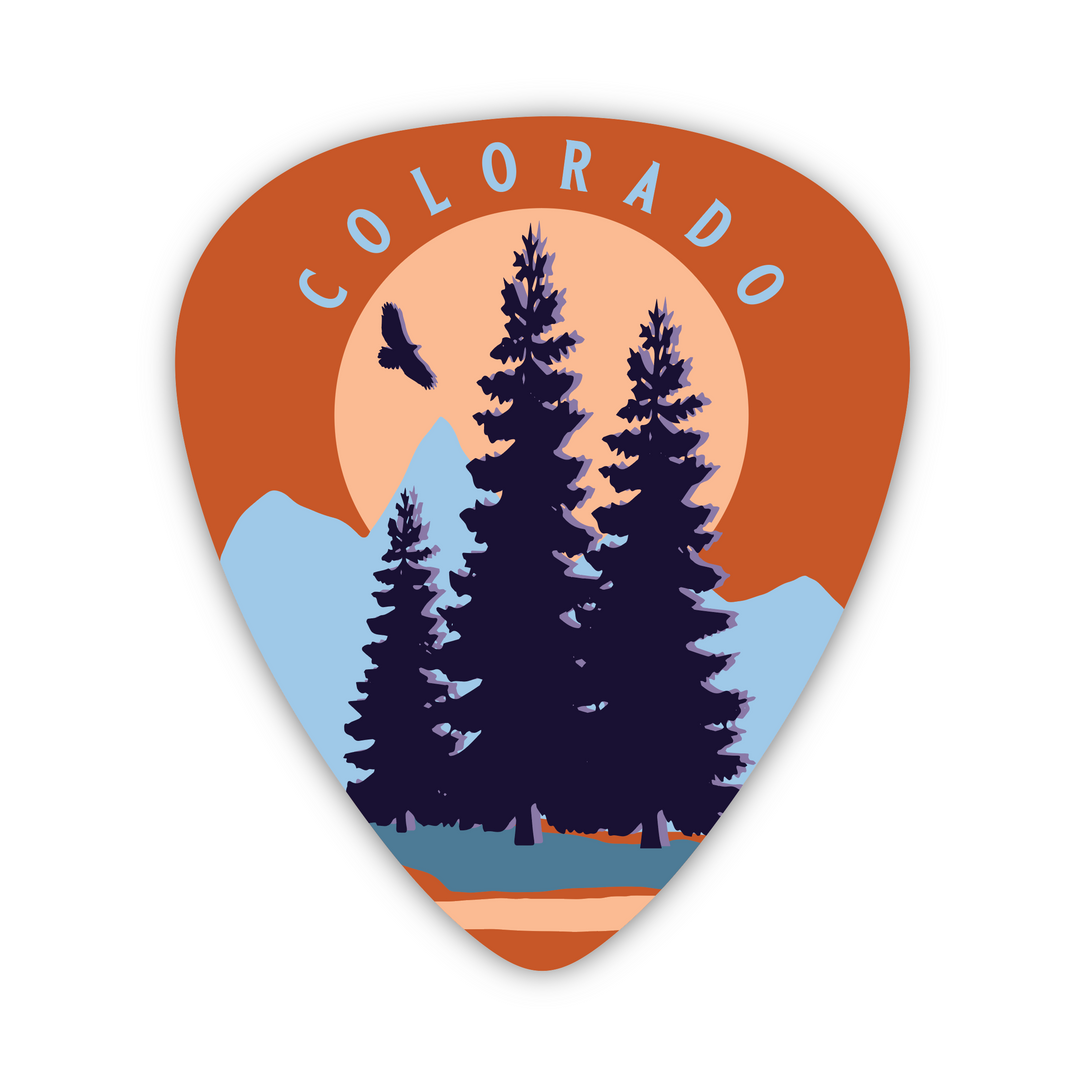 Colorado Wilderness Guitar Pick
