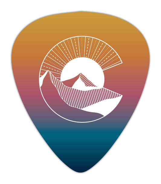 Colorado Mountain C Guitar Pick