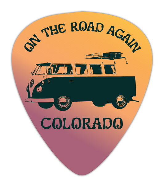 VW Bus Guitar Pick