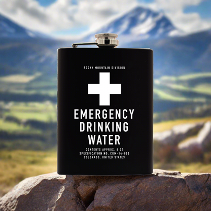 Emergency Drinking Water Hip Flask
