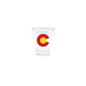 Colorado Flag Clear Shot Glass