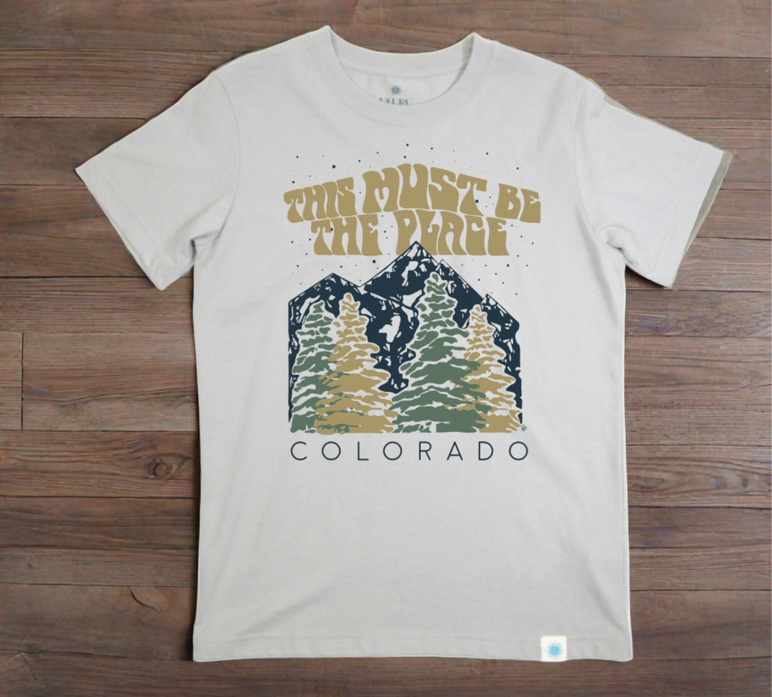 This Must Be The Place Colorado Melo Iron Grey/Oatmeal Shirt - Unisex