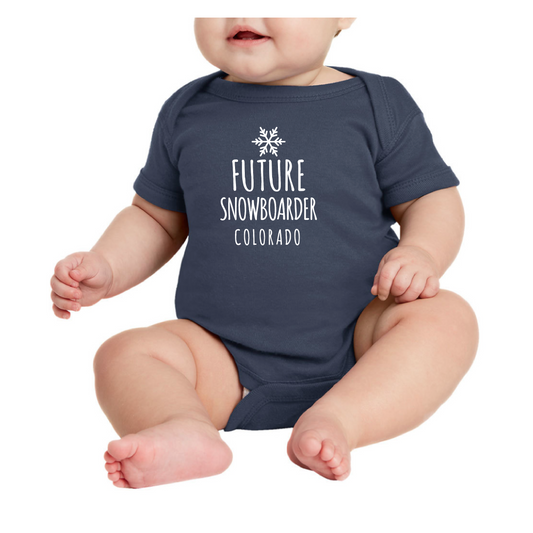 Future Colorado Snowboarder Onesie