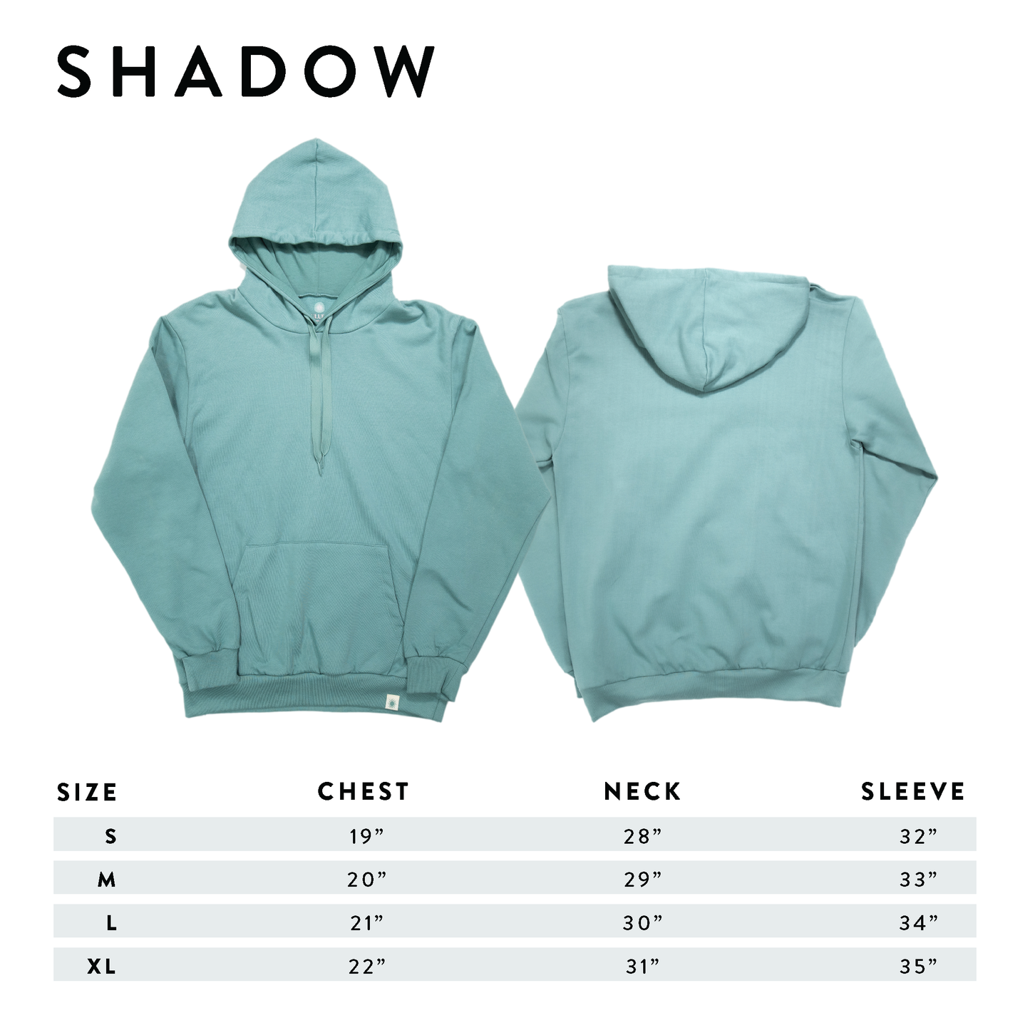 Classic Hoodie Sizing | Shadow