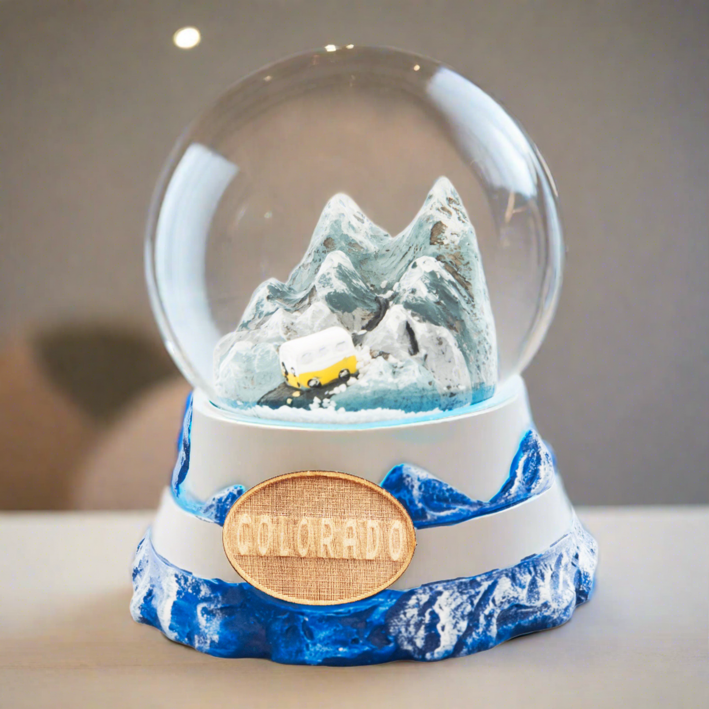 Adventure Bus Large Snow Globe