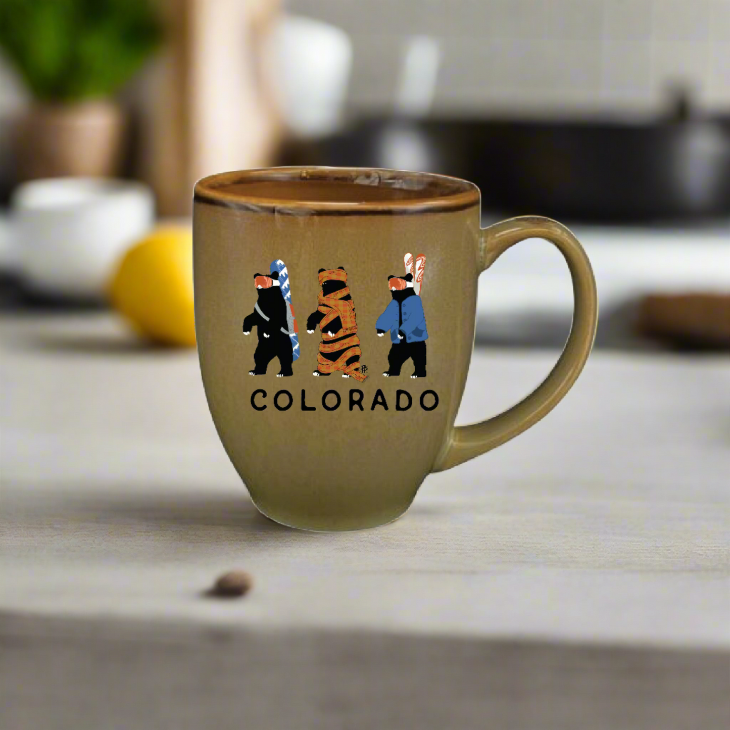 Zombie Bears Bistro Mug