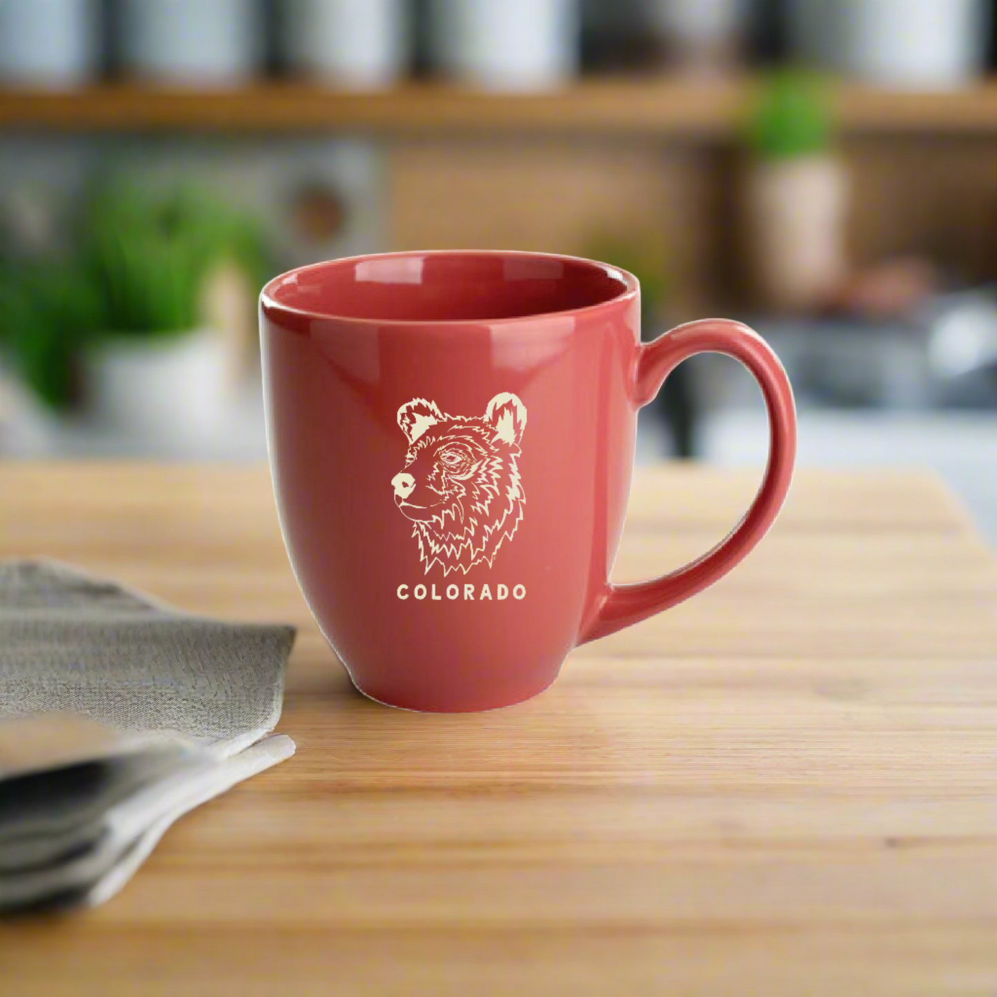 Bear Head Bistro Mug