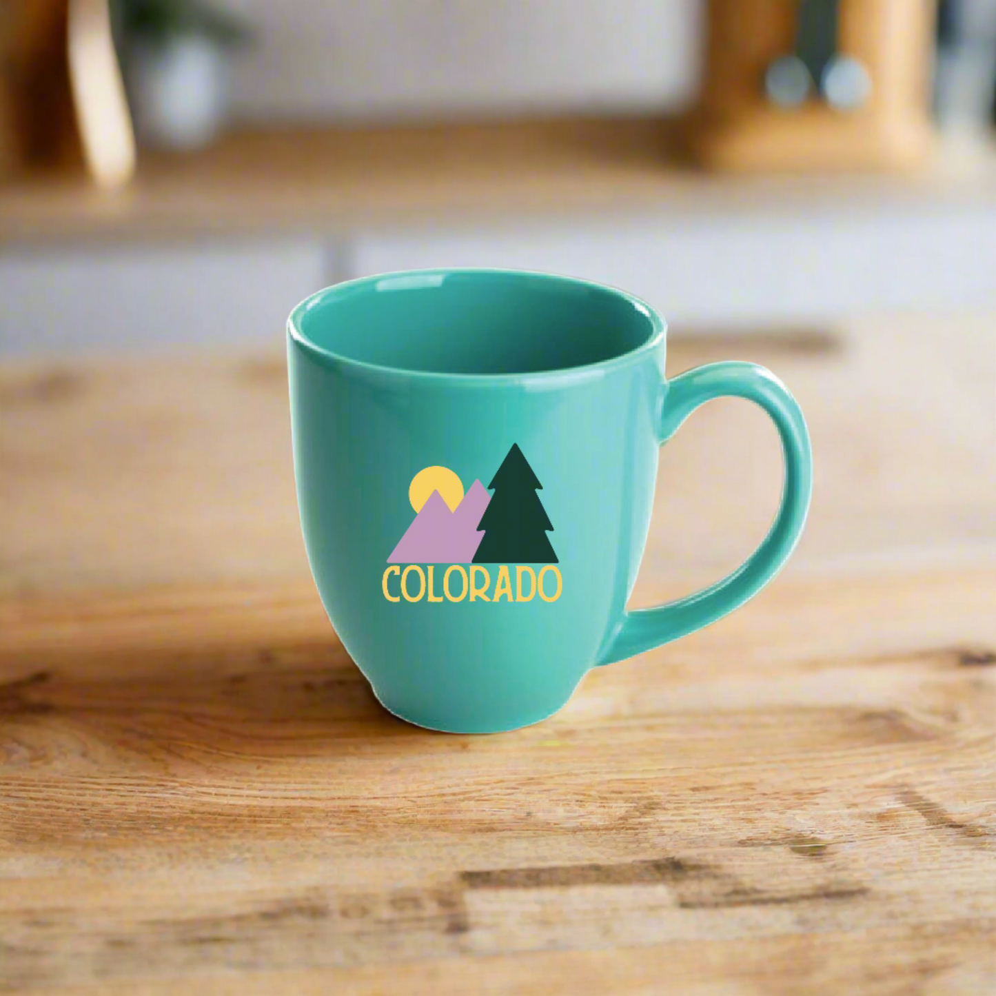 Colorado Shapes Bistro Mug