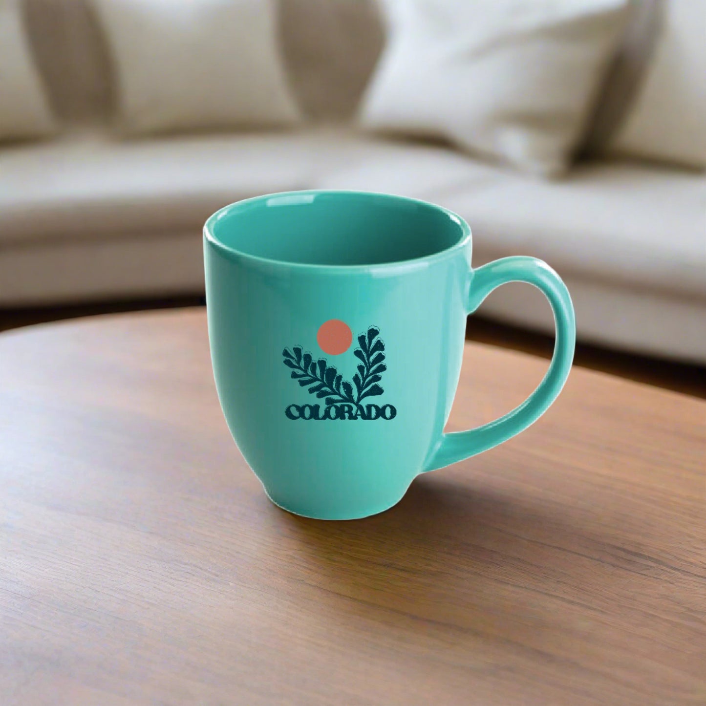Colorado Native Plants Bistro Mug