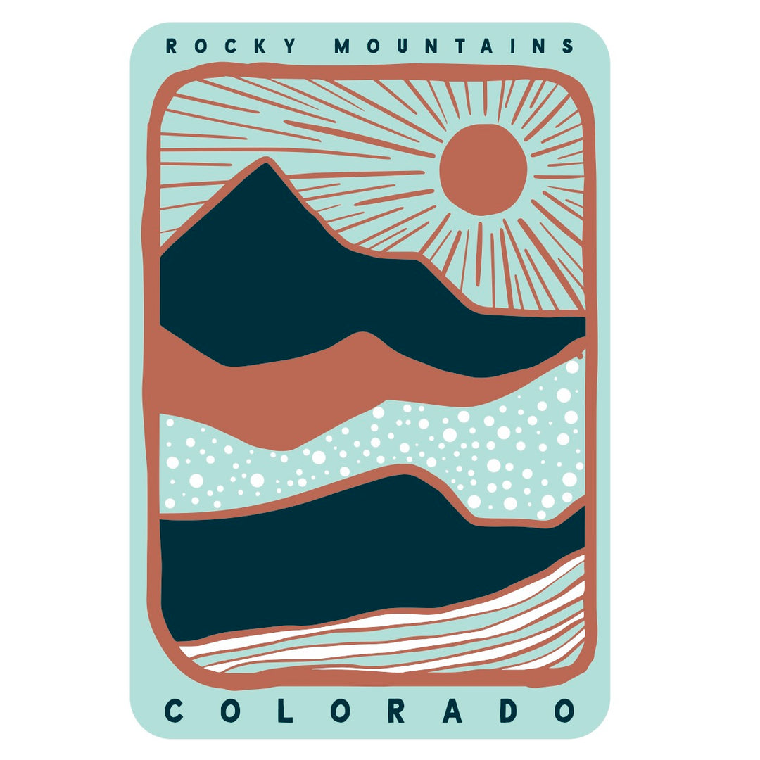 Colorado Landscape Sticker