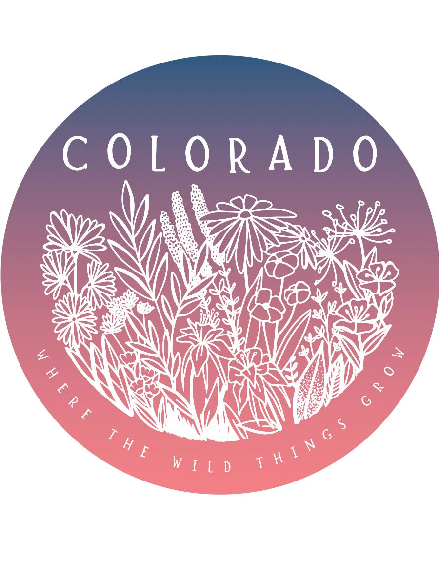 Wild Flowers Sticker