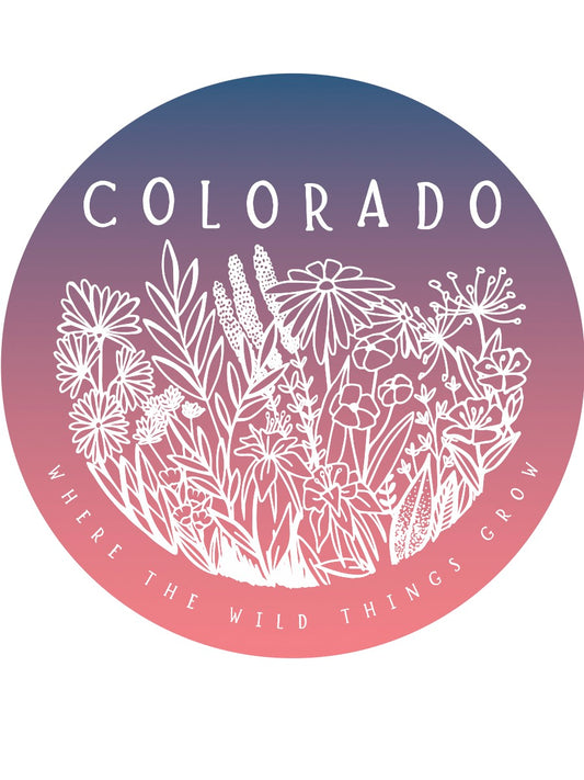 Wild Flowers Sticker