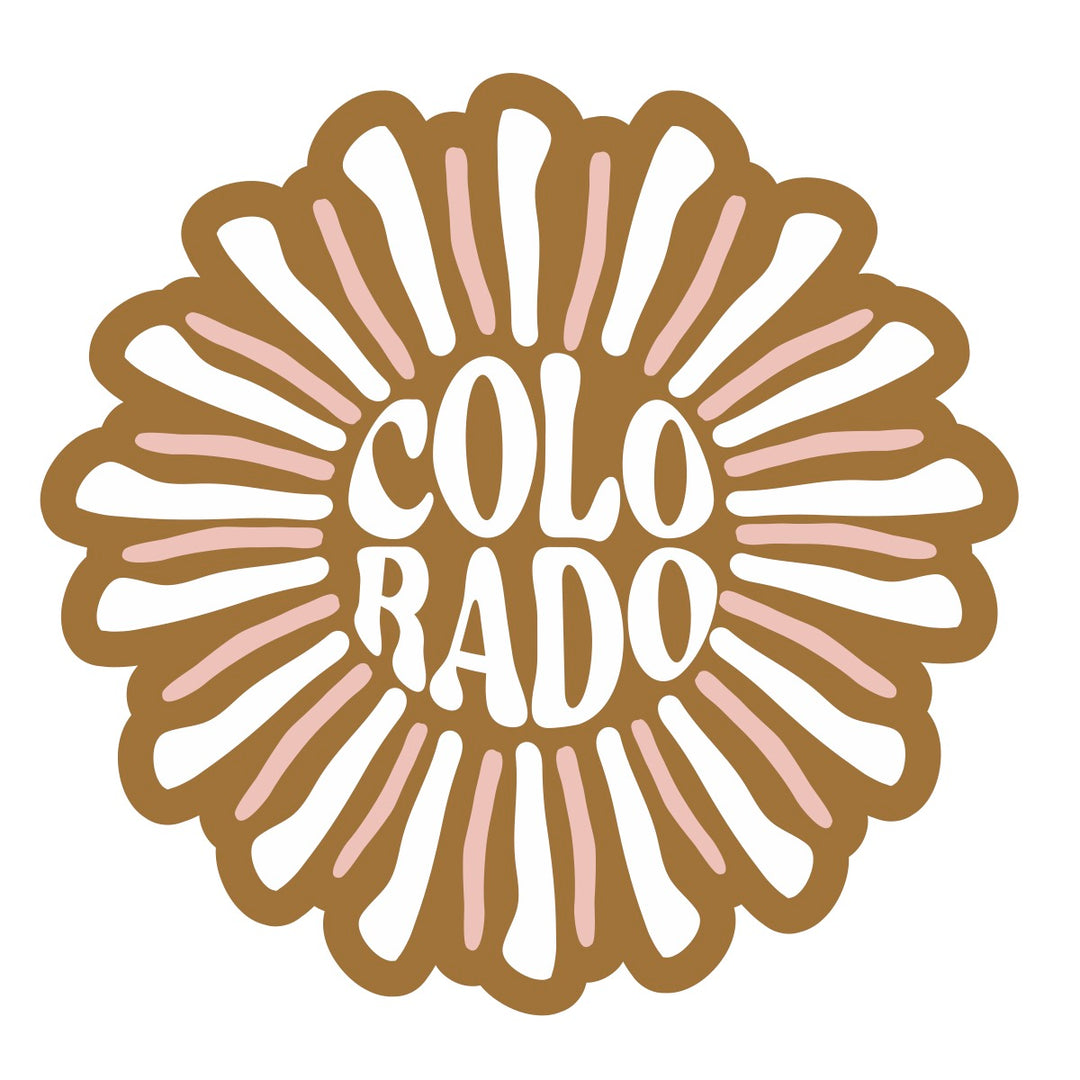 Colorado Daisy Sticker