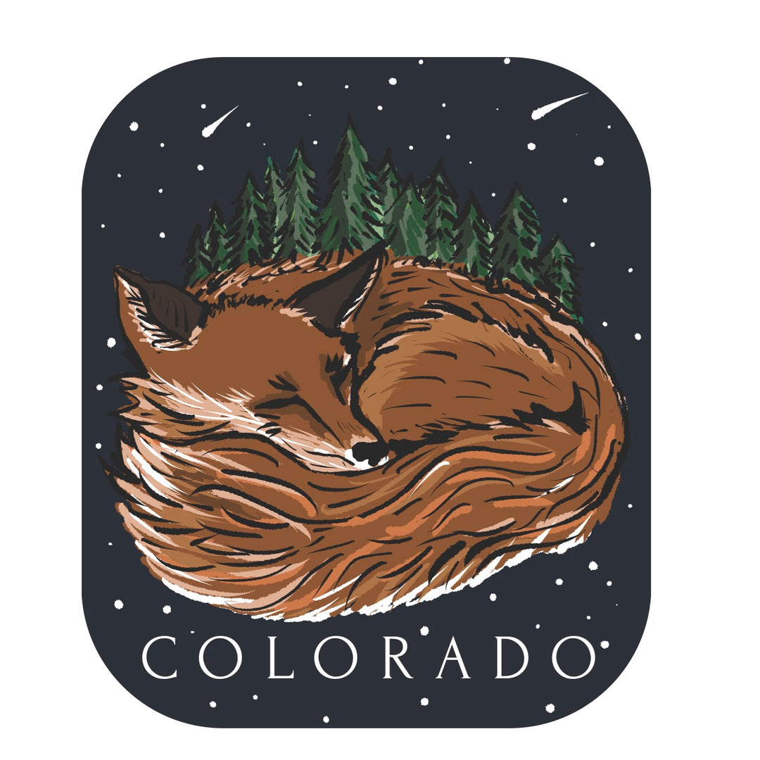 Forest of the Fox Sticker