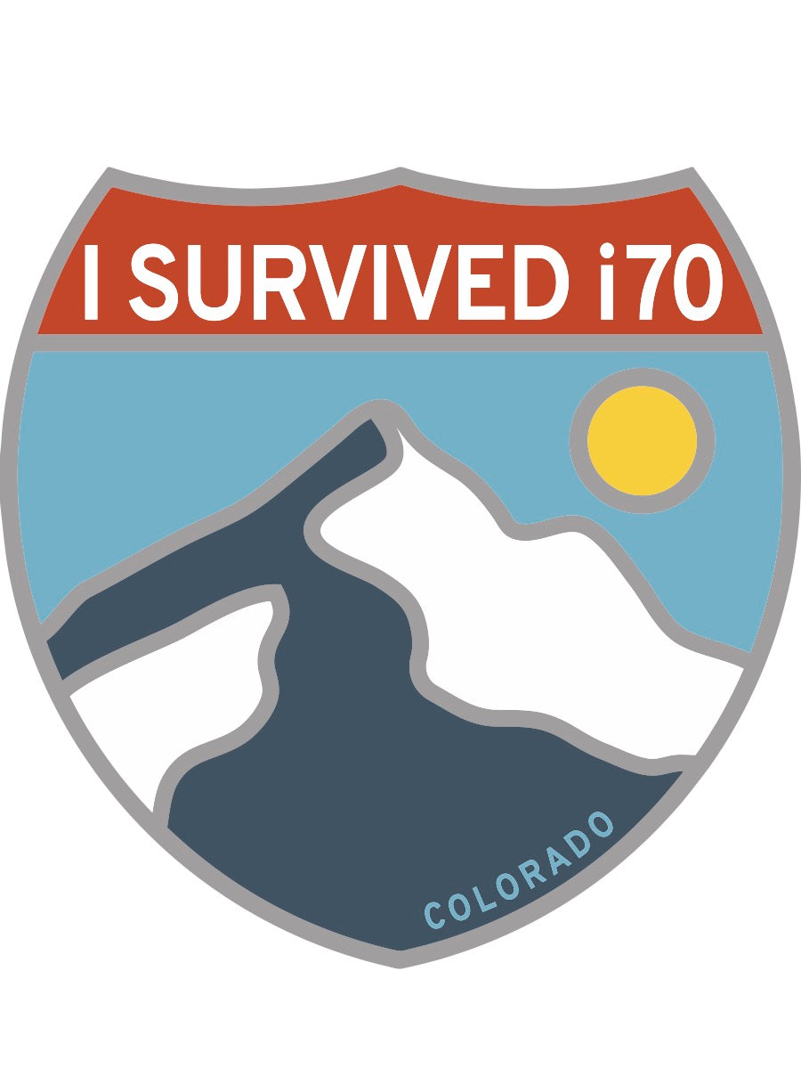 I Survived i70 Sticker