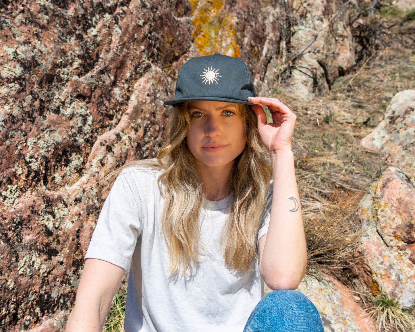 Uluru Brand Full Fabric Trucker Hat