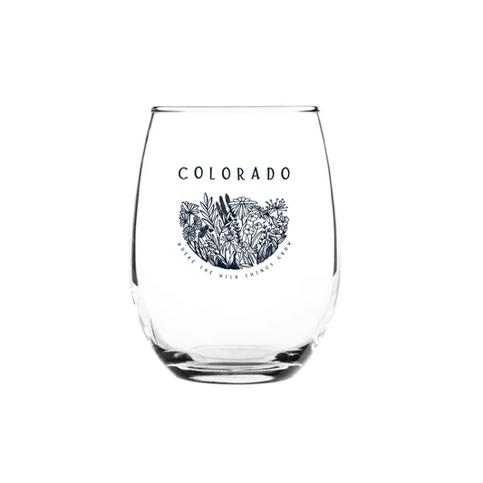 Where The Wild Things Are Tall Stemless Wine Glass