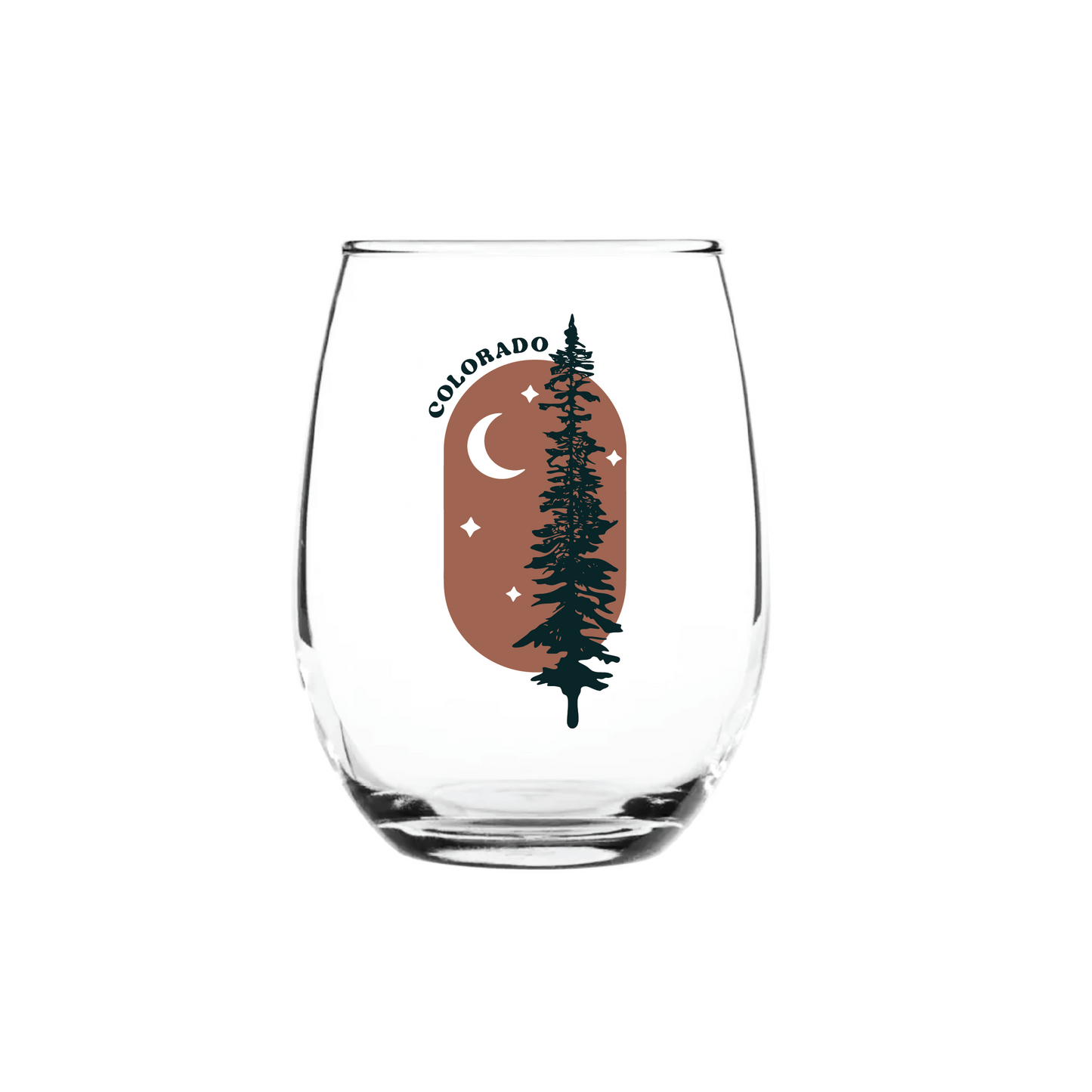 Solo Pine Tall Stemless Wine Glass