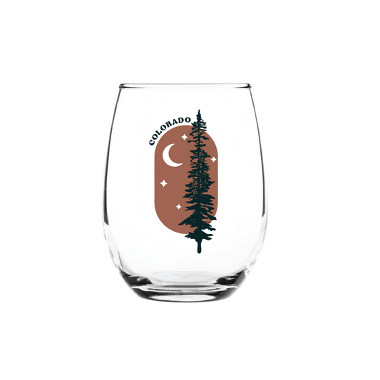Solo Pine Tall Stemless Wine Glass