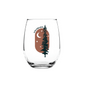 Solo Pine Tall Stemless Wine Glass
