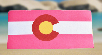 Colorado Flag Slap Can Coolers