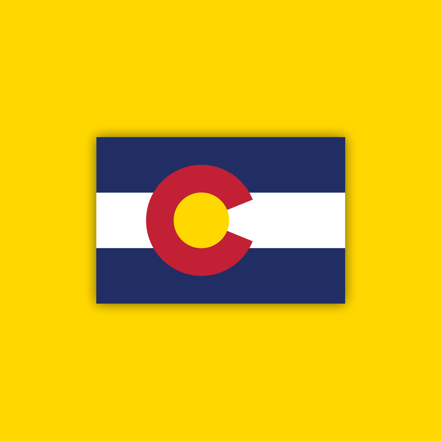 Colorado Flag Sticker