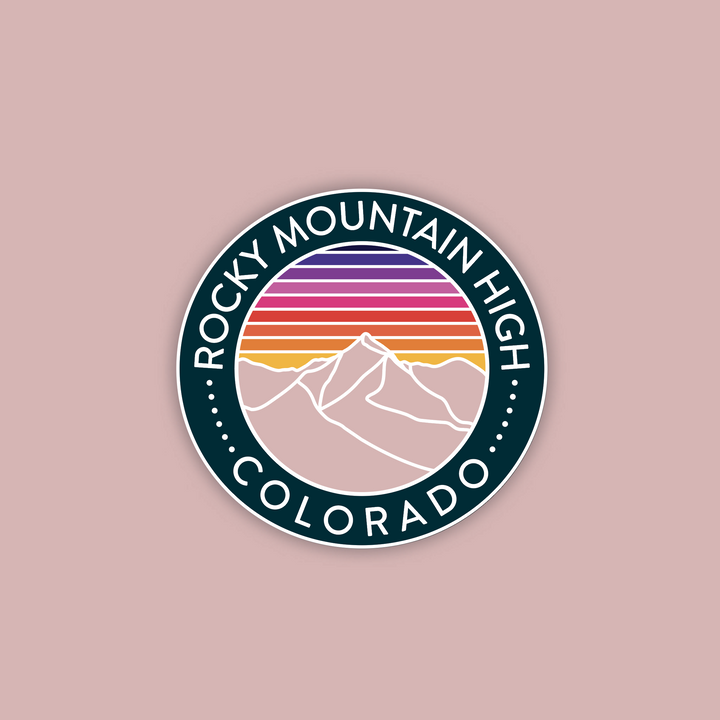 Colorado Rocky Mountain High Sticker