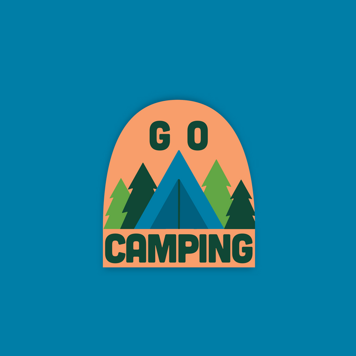 Go Camping Sticker