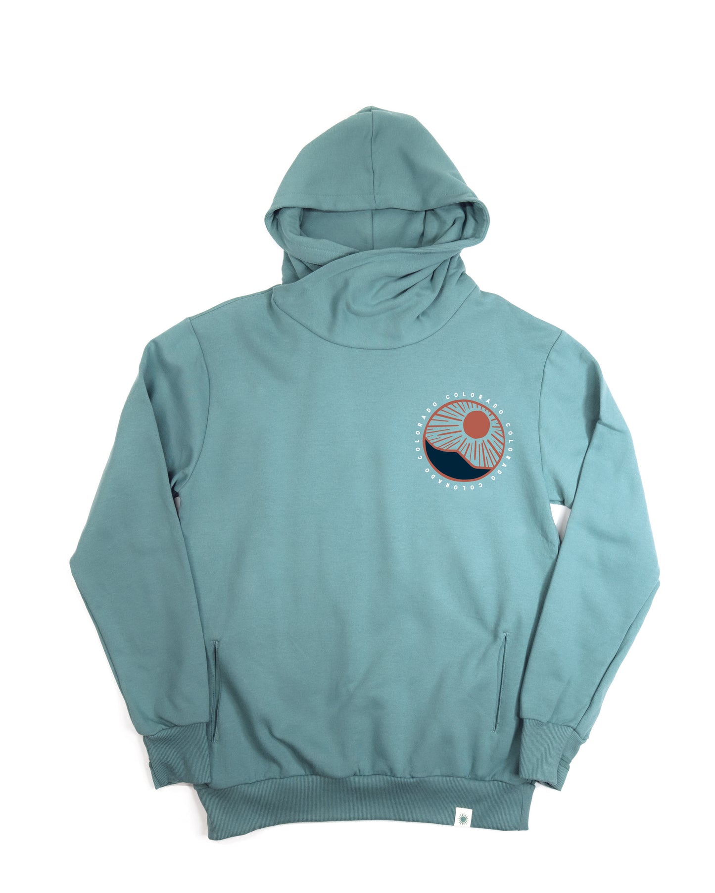 Colorado Landscape Cowl Neck Hoodie