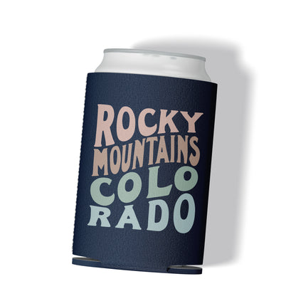 Rocky Mountains ColoRADO Can Cooler