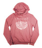 Colorado Wild Flowers Cowl Neck Hoodie