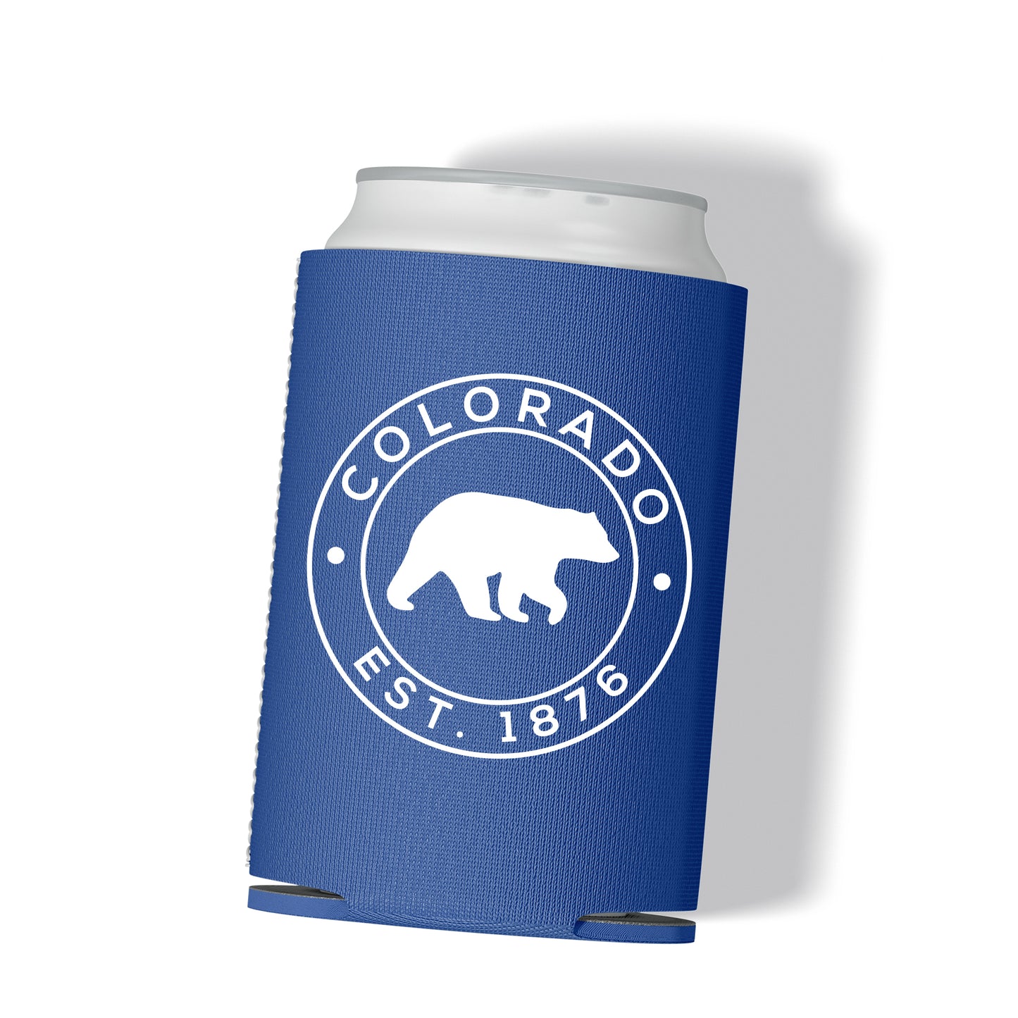 Circle Bear Colorado Can Cooler