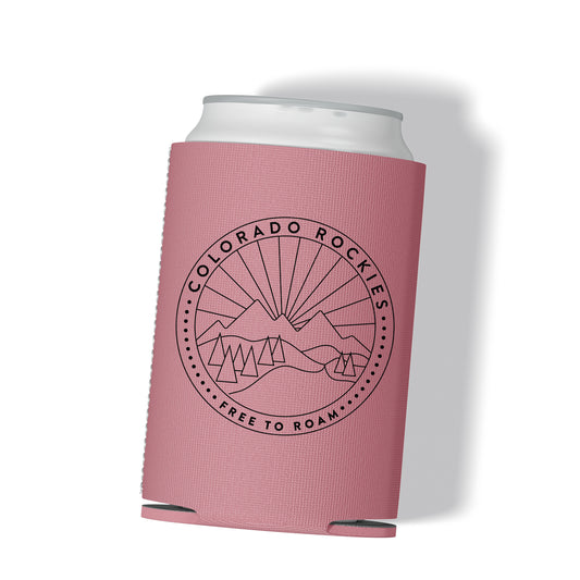 Free to Roam Colorado Can Cooler