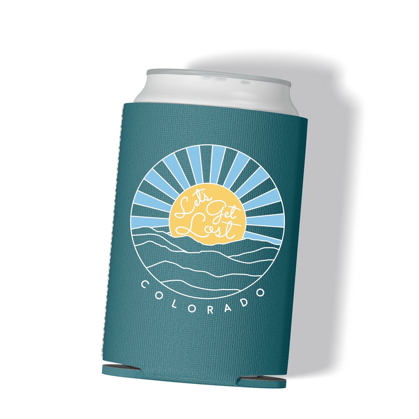 Let's Get Lost in Colorado Can Cooler