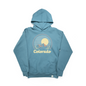 Colorado Sun Mountain Steel Blue Classic Hoodie