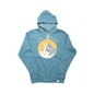 Yellow Mountain Steel Blue Hoodie