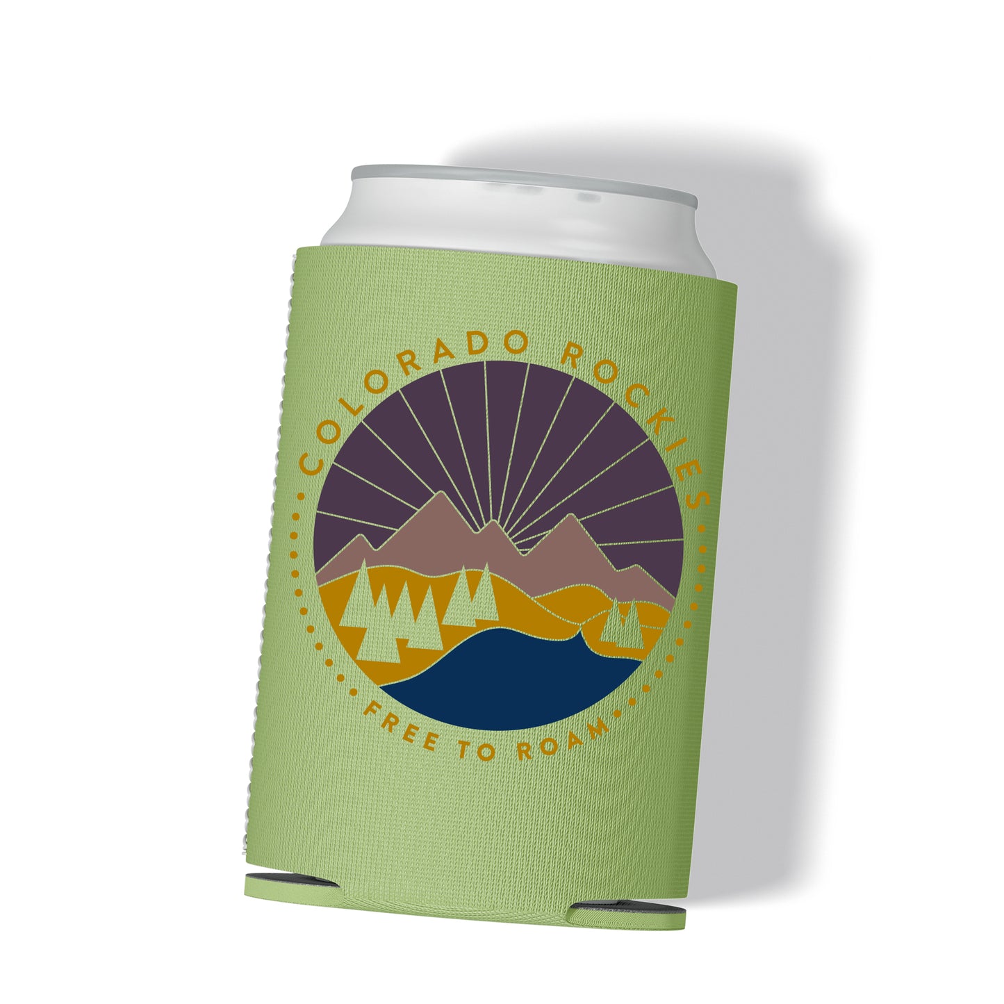 Free to Roam Full Color Can Cooler