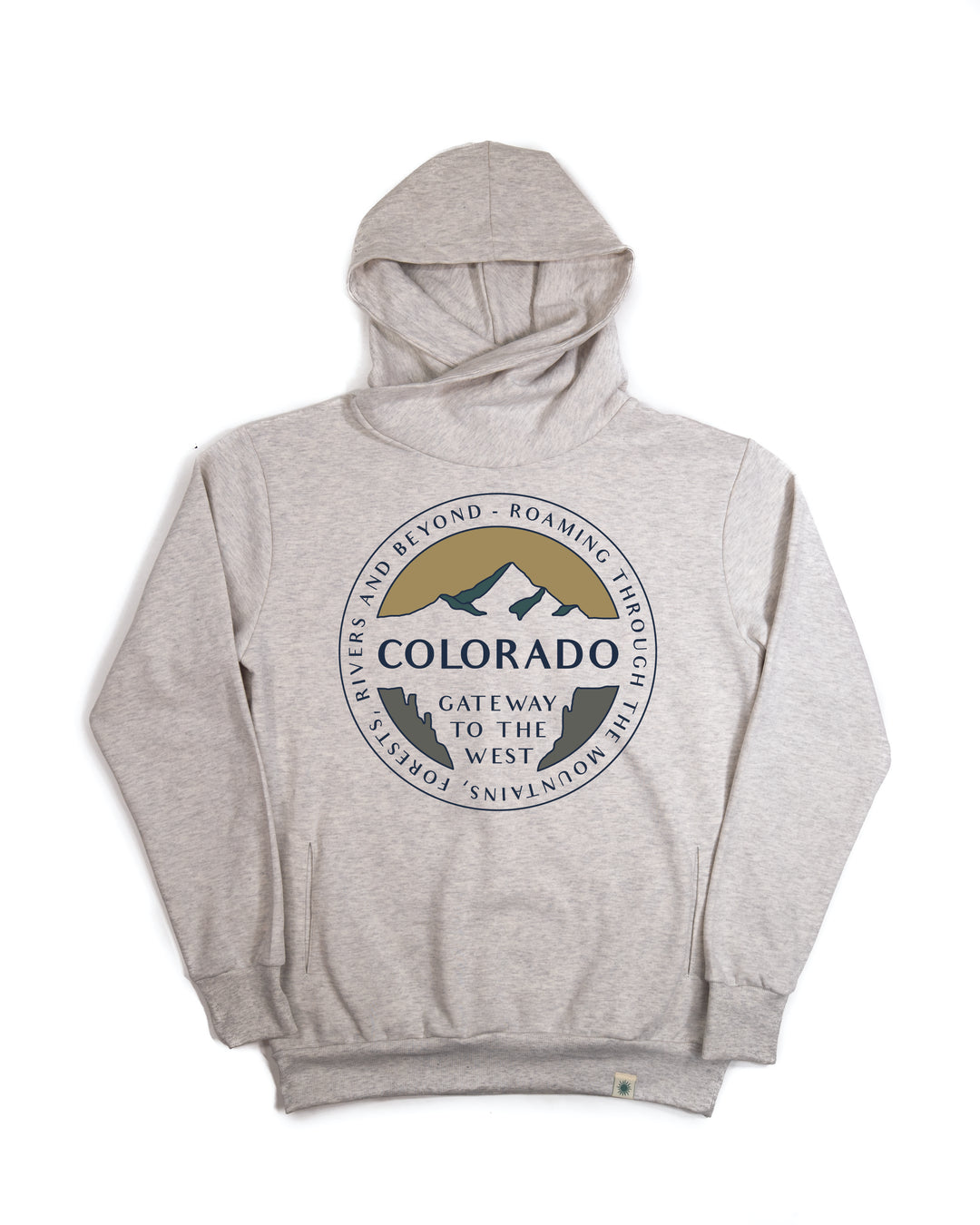 Gateway To The West Cowl Neck Hoodie