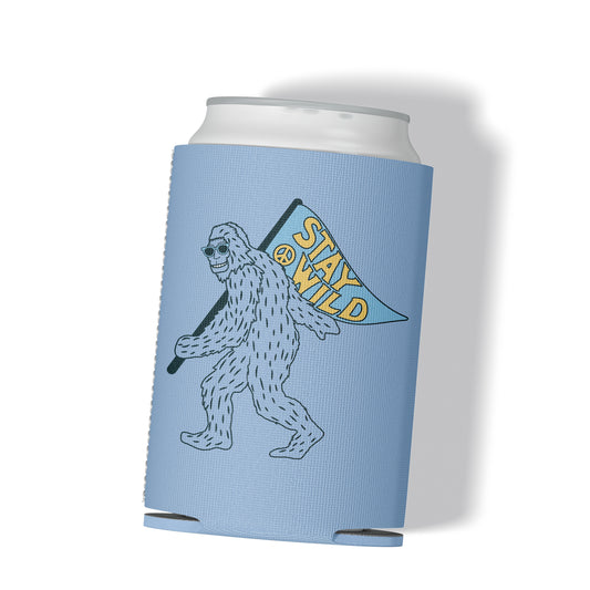 Stay Wild Sasquatch Colorado Can Cooler