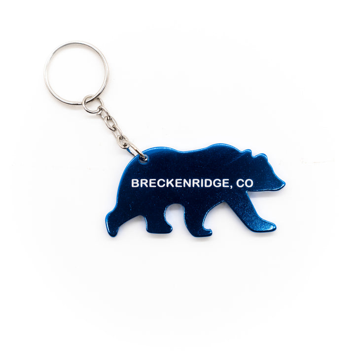 Breckenridge Bear Keychain with Bottle Opener
