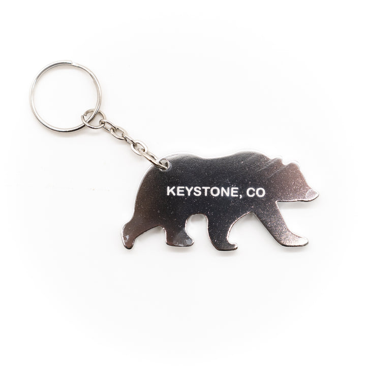 Keystone Bear Keychain with Bottle Opener