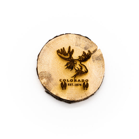 Colorado Moose Wood Coaster