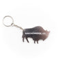 Breckenridge Buffalo Keychain with Bottle Opener