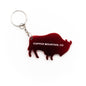 Copper Mountain Buffalo Keychain with Bottle Opener