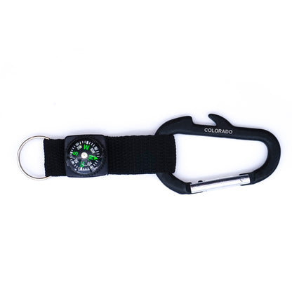Colorado Carabiner with Compass